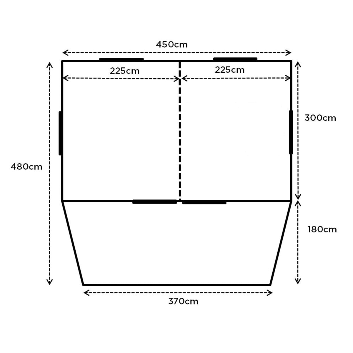 Turbo Lite Tent 450 Cabin Tent